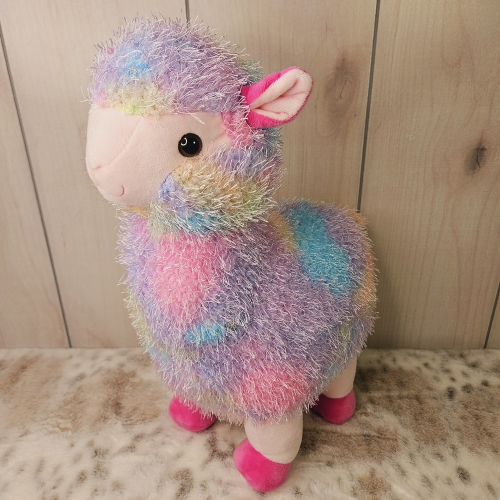 Kellytoy 17" Tall Pastel Llama Alpaca‎ Plush Stuffed Animal